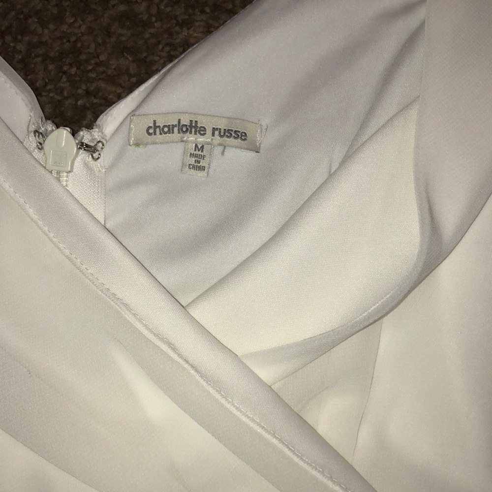 Off the shoulder white dress - Picture 2 of 3